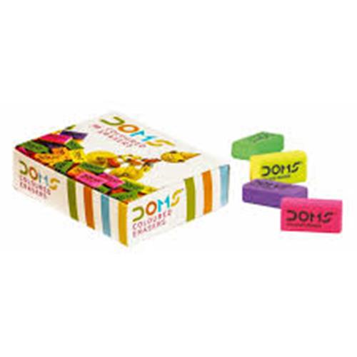 DOMS COLOURED ERASER 20